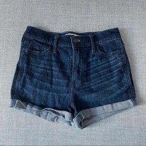 EUC Hollister Cuffed Jean Shorts
